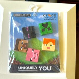 Crocs Minecraft Jibbitz